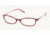 Chaps Eyeglasses CP3008 with No-Line Progressive Rx Prescription Lenses, Burgundy Crystal Frame / 51 mm Prescription Lenses