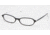 Chaps Eyeglasses CP3022 with Rx Prescription Lenses, Black/White Frame / 51 mm Prescription Lenses