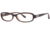 Chloe CL1195 Progressive Prescription Eyeglasses - Frame Red/Brick, Size 52/14mm CL119502