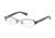 Coach EULALIA HC5053 Eyeglass Frames 9181-50 - Satin Gun/Beige Ocelot Sig C Frame