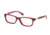 Coach FANNIE F HC6052F Eyeglass Frames 5237-54 - Burgundy/Burgundy Pink Frame