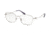 Coach HC5103B Eyeglass Frames 9001-52 - Shiny Silver