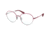 Coach HC5106 Eyeglass Frames 9341-52 - Burgundy/Shiny Silver/Silver