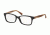 Coach HC6047F Eyeglass Frames 5193-51 - Black/Light Brown Horn Frame