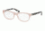 Coach HC6081F Eyeglass Frames 5350-53 - Blush/Black Crystal Mosaic Frame