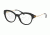Coach HC6093F Single Vision Prescription Eyeglasses 5308-53 - Black Light Gold Frame