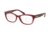Coach HC6104 Eyeglass Frames 5450-50 - Aubergine Frame