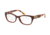 Coach HC6104 Eyeglass Frames 5531-50 - Dark Honey Solid Frame