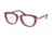 Coach HC6106BF Eyeglass Frames 5454-53 - Aubergine-Silver Frame
