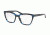 Coach HC6109F Eyeglass Frames 5477-54 - Blue Glitter Varsity Stripe Frame