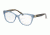 Coach HC6120 Prescription Eyeglasses, 52mm, Milky Blue Denim, HC6120-5521-52-SV