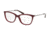 Coach HC6124F Prescription Eyeglasses, 53mm, Solid Oxblood, HC6124F-5509-53-SV