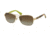 Coach L038 CAROLINE HC7012 Sunglasses 9100T5-56 - Gold/Tortoise Frame, Brown Gradient Polarized Lenses
