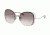 Coach L1019 HC7081 Sunglasses 90043B-58 - Shiny Standard Gunmetal Frame, Pink Brown Gradient Lenses