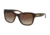 Coach L1045 HC8243 Sunglasses 541713-55 - Dark Tortoise Frame, Smoke Brown Gradient Lenses