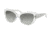 Coach L120 HC8143B Bifocal Prescription Sunglasses HC8143B-531611-55 - Lens Diameter 55 mm, Frame Color Crystal White