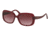 Coach L1591 HC8178 Sunglasses 54508H-57 - Aubergine Frame, Burgundy Gradient Lenses