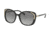 Coach L1595 HC8186B Sunglasses 500211-56 - Black Frame, Grey Gradient Lenses