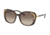 Coach L1595 HC8186B Sunglasses 5120D0-56 - Dark Tortoise Frame, Smoke Gradient Lenses