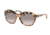 Coach L1600 HC8184 Sunglasses 54033B-57 - Peach Tortoise Frame, Grey Peach Gradient Lenses