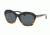 Coach L1600 HC8184 Sunglasses 540487-57 - Black Tortoise Gradient/Black Frame, Dark Grey Solid Lenses