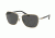 Coach L1637 HC7073B Sunglasses 930280-59 - Gold Silver/ Black Frame, Dark Grey Solid Lenses