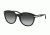 Coach L554 HC8140F Sunglasses 526111-55 - Black/Black Military Sig C Frame, Grey Gradient Lenses