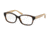 Coach TIA HC6049 Eyeglass Frames 5152-54 - Dark Tortoise/Crystal Brown Frame