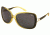 Coleman 6020 Polarized Sunglasses - Yellow Frame, Black Lenses CC1 6020-C3