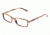 D&amp;G DD1186 Progressive Eyeglasses - Striped Light Brown Demo Lens Frame / 50 mm Prescription Lenses, 1683-5016