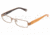 D&G DD 5061 Eyeglasses Styles -  Light Brown Frame w/Non-Rx 50 mm Diameter Lenses, 353-5016