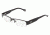 D&amp;G DD5074 Progressive Eyeglasses - Black Demo Lens Frame / 50 mm Prescription Lenses, 064-5017