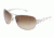 D&amp;G DD 6056 Sunglasses Styles - Silver Frame / Brown Gradient Lenses, 062-13-6415