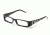 DandG DD1114 SV Prescription Eyeglasses, Black Frame / 50 mm Prescription Lenses, 501 5016