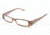 D&amp;G DD1128B Progressive Eyeglasses - Brown On Transparent Demo Lens Frame / 49 mm Prescription Lenses, 568-4916