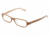 DandG DD1201 #1765 - Brown On Beige Demo Lens Frame