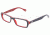 D&G DD1225 Progressive Prescription Eyeglasses 1872-5016 - Blue / Red / White / Red Frame