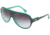 D&G DD3059 Progressive Prescription Sunglasses DD3059-17738G-6114 - Lens Diameter: 61 mm, Frame Color: Black On Green