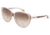 D&amp;G DD3079 Sunglasses 176513-5715 - Brown On Beige Frame, Brown Gradient Lenses
