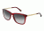 D&amp;G DD3081 Sunglasses 550/8G-5419 - Transparent / Red Frame, Gray Gradient Lenses
