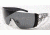 D&amp;G DD8025B-656-6I-0135 Sunglasses Crystal Frame / Gray Gradient w/Silver Mirror Lenses