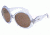 D&amp;G DD8056 Sunglasses 946/73-5818 - Transparent Azure Brown