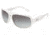 D&amp;G DD8064 Sunglasses 508/8G-6414 - White Gray Gradient