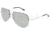 D&G Prescription Sunglasses DD6068 DD6068-05-6G-6212 - Frame Color: Silver, Lens Diameter: 62 mm