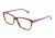D&G VIBRANT COLOURS DD1238 Single Vision Prescription Eyeglasses 2608-5215 - Havana On Violet Frame