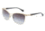 D&G WAVE DETAIL DD6088 Sunglasses 11168G-5717 - Pale Gold Frame, Gray Gradient Lenses