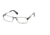 Dakota Smith 6009 SEDS 600900 Single Vision Prescription Eyeglasses - A - Black/silver SEDS 6009005540 BK