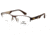 Dakota Smith DS-3004 SEDS 300400 Single Vision Prescription Eyeglasses - B - Brown SEDS 3004005435 BN