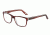 Davidoff Prescription Eyeglasses 91037 Single Vision Red Frame