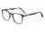 Davidoff 91066 Single Vision Prescription Eyeglasses, Grey Wood Structure Frame, 91066-6472SV